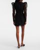 Alessandra Rich Alessandra Rich Bow-detail lace minidress - 3