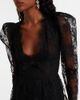 Alessandra Rich Alessandra Rich Bow-detail lace minidress - 4