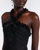 Alessandra Rich Alessandra Rich Bow-detail ruffled lace cocktail dress - 3