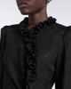 Alessandra Rich Alessandra Rich Bow-detail ruffled silk moiré minidress - 3