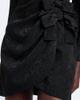 Alessandra Rich Alessandra Rich Bow-detail ruffled silk moiré minidress - 4