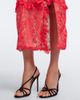 Alessandra Rich Alessandra Rich Bow-detail tiered lace cocktail dress - 4