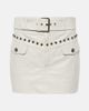 Alessandra Rich Alessandra Rich Croc-effect leather miniskirt - 1