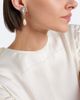 Alessandra Rich Alessandra Rich Crystal-embellished faux pearl clip-on earrings - 3