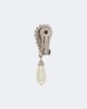 Alessandra Rich Alessandra Rich Crystal-embellished faux pearl clip-on earrings - 5
