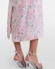 Alessandra Rich Alessandra Rich Floral peplum silk midi dress - 5