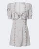 Alessandra Rich Alessandra Rich Floral silk crêpe de chine minidress - 1