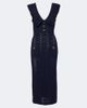 Alessandra Rich Alessandra Rich Knitted virgin wool midi dress - 1