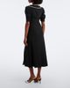 Alessandra Rich Alessandra Rich Lace-trimmed cady midi dress - 6