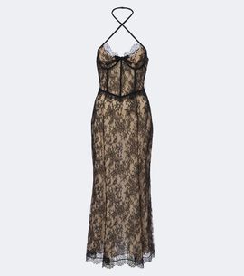 Alessandra Rich Alessandra Rich Lace bustier dress