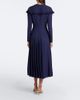 Alessandra Rich Alessandra Rich Pleated silk jacquard midi dress - 6