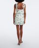 Alessandra Rich Alessandra Rich Ruffled floral silk crêpe de chine minidress - 5