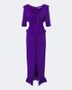 Alessandra Rich Alessandra Rich Ruffled silk crêpe de chine midi dress - 1
