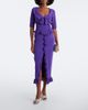 Alessandra Rich Alessandra Rich Ruffled silk crêpe de chine midi dress - 2