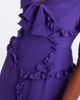 Alessandra Rich Alessandra Rich Ruffled silk crêpe de chine midi dress - 4