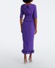 Alessandra Rich Alessandra Rich Ruffled silk crêpe de chine midi dress - 6