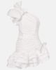 Alessandra Rich Alessandra Rich Ruffled taffetta minidress - 1