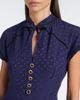 Alessandra Rich Alessandra Rich Silk jacquard midi dress - 3