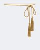 Alessandra Rich Alessandra Rich Torchon braided belt - 1