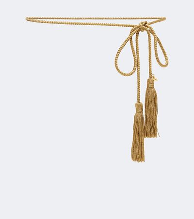 Alessandra Rich Alessandra Rich Torchon braided belt