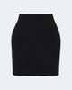 Alessandra Rich Alessandra Rich Wool-blend crêpe miniskirt - 1