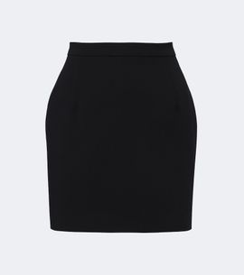 Alessandra Rich Alessandra Rich Wool-blend crêpe miniskirt