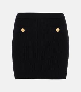 Alessandra Rich Alessandra Rich Wool and cashmere miniskirt