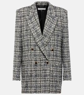 Alessandra Rich Alessandra Rich Wool lamÃ© tweed blazer