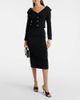Alessandra Rich Alessandra Rich Wool midi skirt - 2