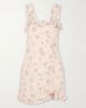 ALESSANDRA RICH Floral-print silk mini dress - 1