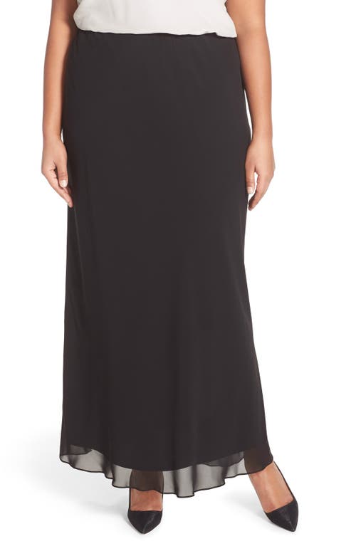 Alex Evenings Alex Evenings Chiffon Maxi Skirt