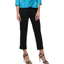 Alex Evenings Alex Evenings Stretch Crepe Slim Fit Pants