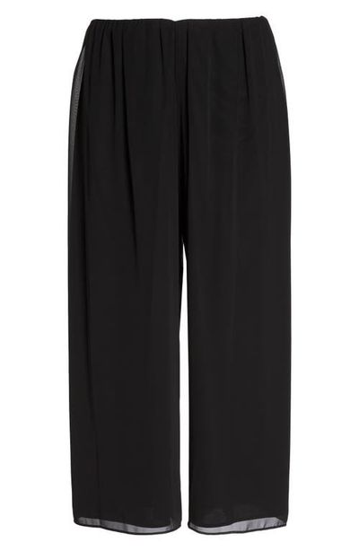 Alex Evenings Alex Evenings Wide Leg Chiffon Pants