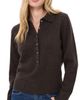 Alex Mill Alex Mill Alice Cashmere Polo Espresso - 1