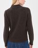 Alex Mill Alex Mill Alice Cashmere Polo Espresso - 3