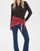 Alex Mill Alex Mill Alice Cashmere Polo Espresso - 5