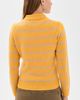 Alex Mill Alex Mill Alice Polo In Cashmere Stripe Oatmeal/Beeswax - 3