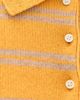 Alex Mill Alex Mill Alice Polo In Cashmere Stripe Oatmeal/Beeswax - 6