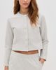 Alex Mill Alex Mill Coco Sport Cardigan Heather Grey L - 2
