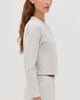 Alex Mill Alex Mill Coco Sport Cardigan Heather Grey L - 4
