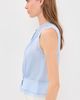 Alex Mill Alex Mill Collette Top In Ramie Hydrangea - 4
