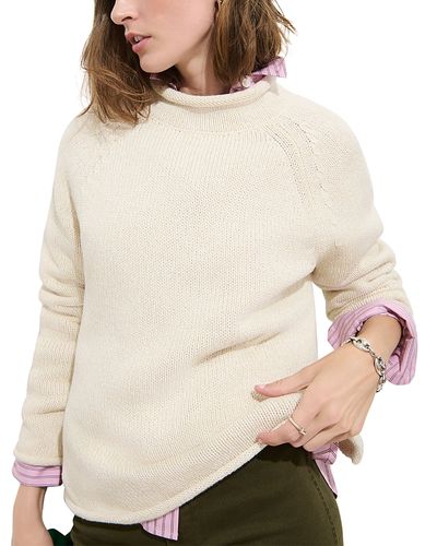 Alex Mill Alex Mill Eastport Cotton Mock Neck Sweater