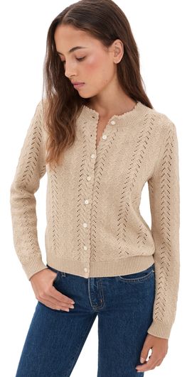 Alex Mill Alex Mill Elise Cardigan Light Camel