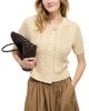 Alex Mill Alex Mill Elle Pointelle Cardigan - 1