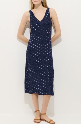 Alex Mill Alex Mill Flora Polka Dot Midi Dress