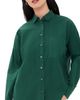 Alex Mill Alex Mill Jo Poplin Button Down Shirt Rain Forest - 1