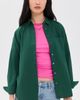Alex Mill Alex Mill Jo Poplin Button Down Shirt Rain Forest - 2