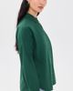 Alex Mill Alex Mill Jo Poplin Button Down Shirt Rain Forest - 4