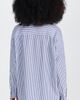 Alex Mill Alex Mill Jo Shirt in Striped Paper Poplin Navy/White XS - 3