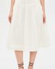 Alex Mill Alex Mill Josephine Skirt In Ramie Off White - 2